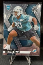 2025 Mosaic Kenneth Grant ROOKIE #351 Miami Dolphins RC Panini Football Base