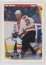 1997-98 Upper Deck Collector's Choice Todd Simpson #36 0j5
