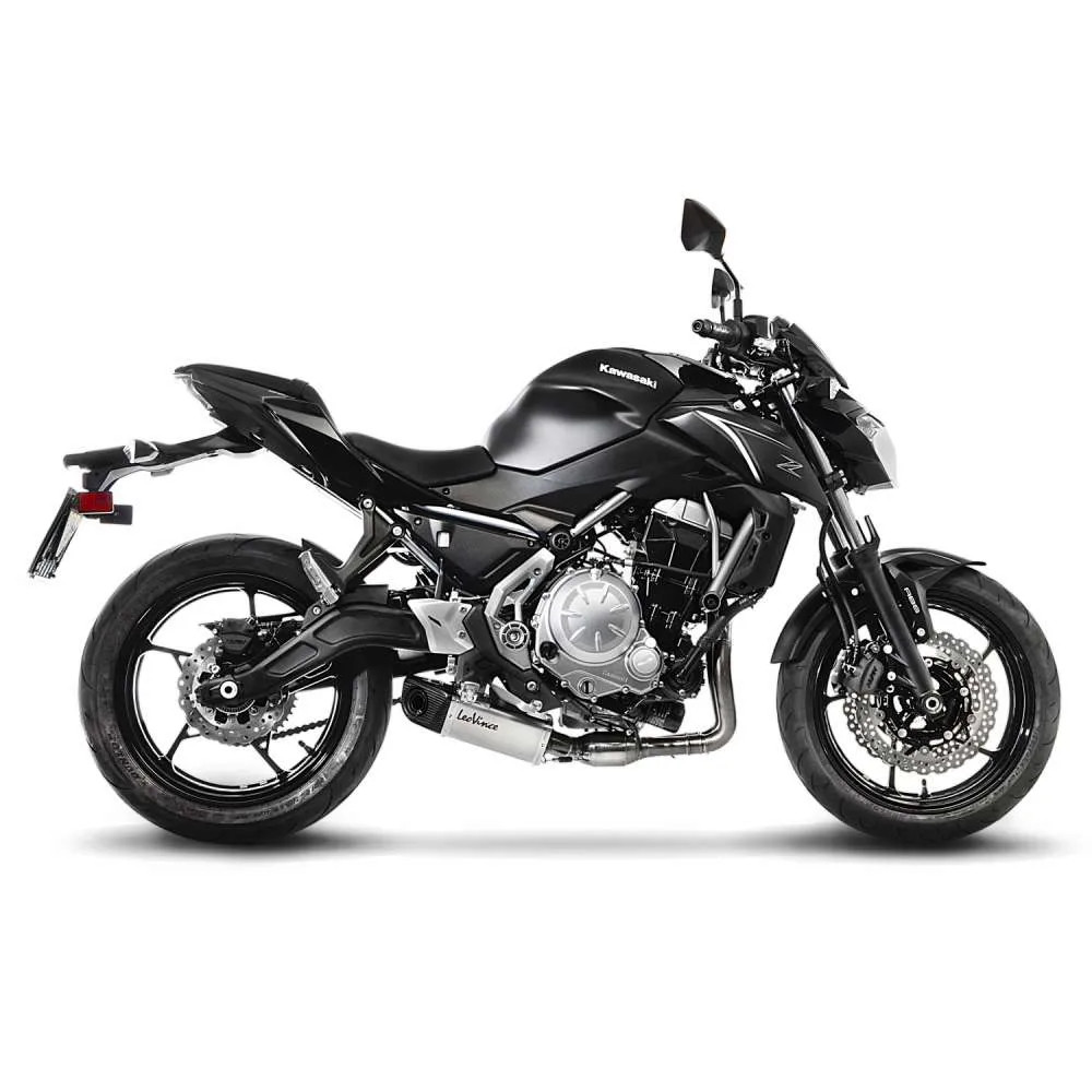 Complete Exhaust System Leovince Underbody Steel Kawasaki Z 650 2017 > 2020