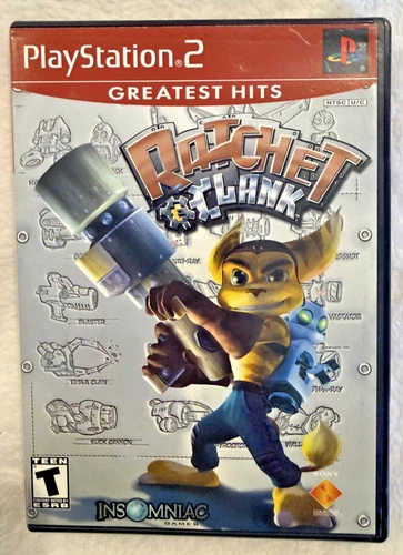 Ratchet & Clank (Sony PlayStation 2, 2002) - W/Poster