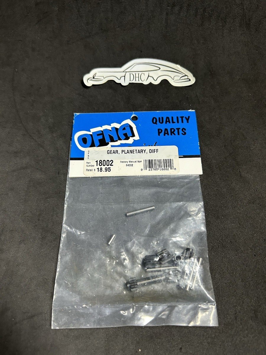 Ofna Vintage RC Car Part # 18002 Differential Planetary Gear Set