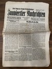 1938 Austrian Newspaper "Innviertler Nachrichten" - Ried im Innkreis - Pre-WWII — photo 1