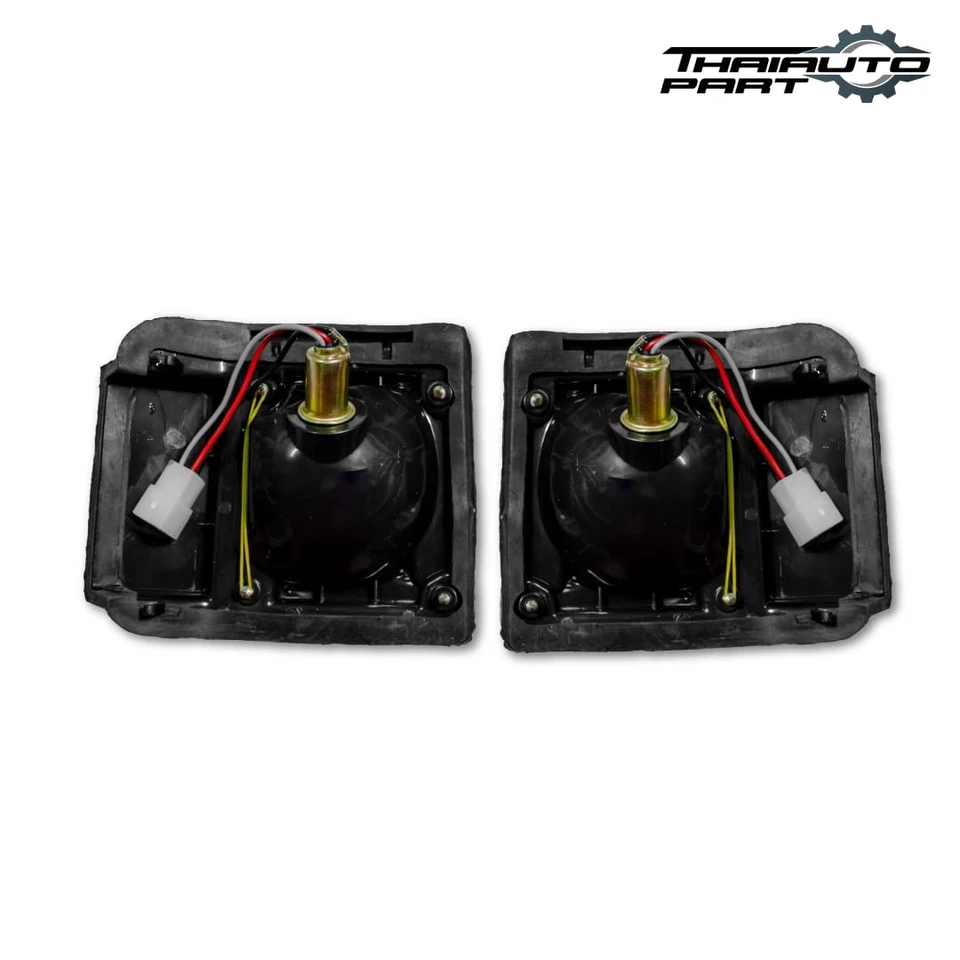 Par de luces inferiores de lámpara lateral de esquina LR para Isuzu Forward FTR FVR FRR 195 1991-1994 Foto 3 de 4