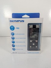 Olympus Dm-670 Black Digital Voice Recorder 8 GB