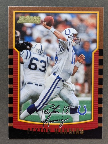 Peyton Manning #112 2000 Bowman card
