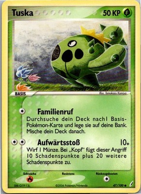 Pokémon Knofensa 49/92 EX Legend Maker 2006 Deutsch