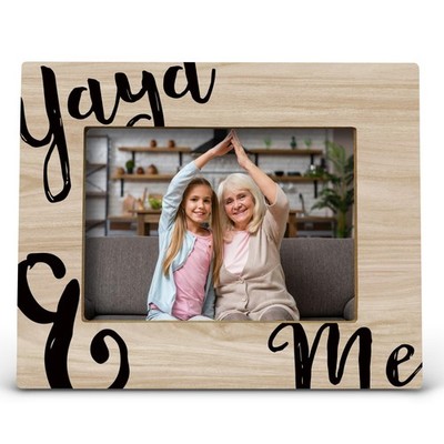 Yaya And Me Picture Photo Frame 5x7 Inch Grandma Gifts Mothers Day Present