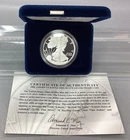 2008 W Proof Silver Eagle - Box & CoA