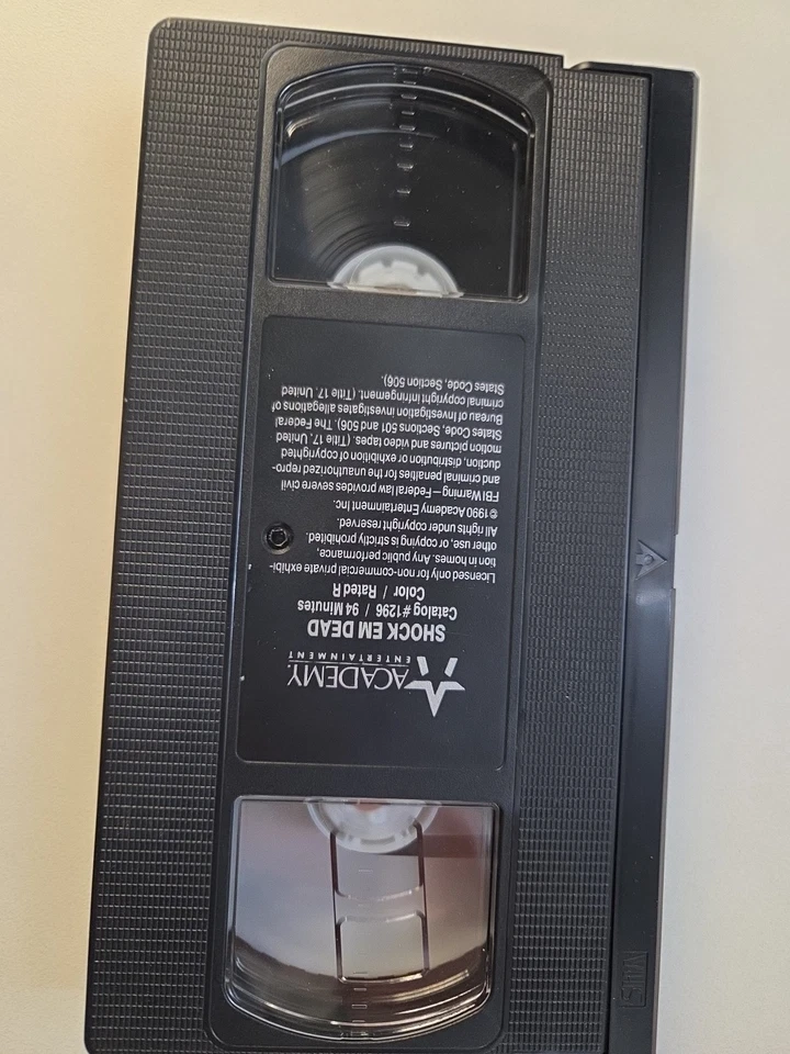 Shock 'Em Dead (VHS) Traci Lords Rare Cult Horror * NOT Tested* - Image 2 of 4