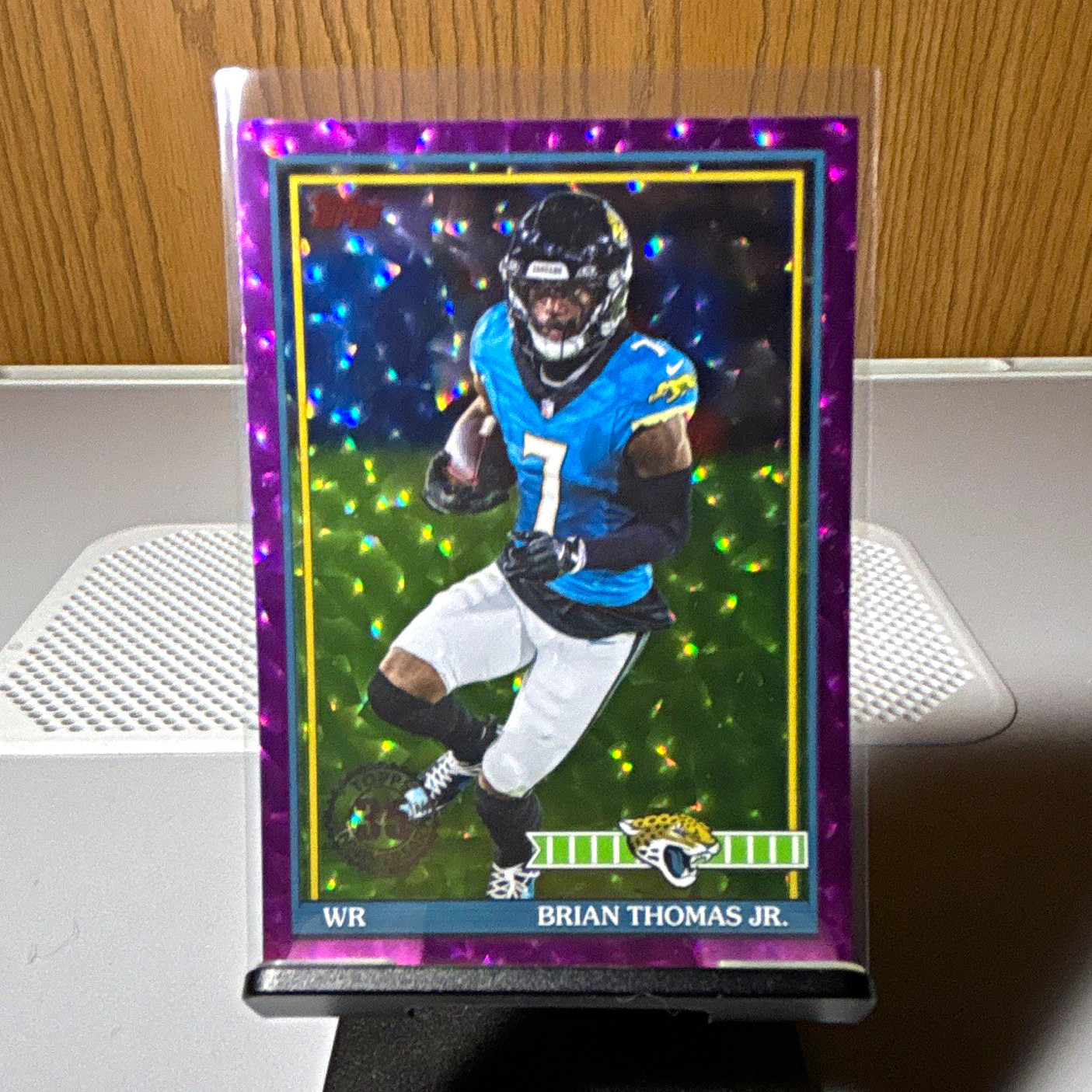 Topps 2025 Brian Thomas Jr. Purple Parallel #91TF-9 Jacksonville Jaguars NFL