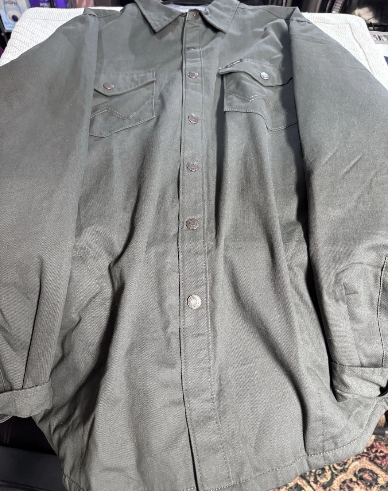 VETEMENTS Giacca leggera uomo Wrangler taglia grande