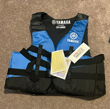 Yamaha USCG Approved Life Jacket PFD Vest 2X-Large Blue/Black MAR-16V3B-BL-2X