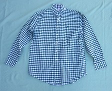 NWOT Brooks Brothers 346 Green Check Long Sleeve Button Shirt Size M Chest 44"