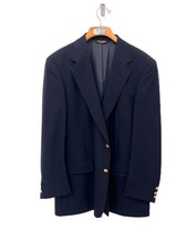 CT05 Brooks Brothers Wool Blue Sport Jacket 46R