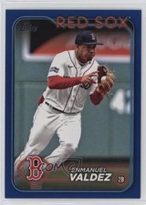 2024 Topps Series 1 Retail Royal Blue Enmanuel Valdez #300 17mj