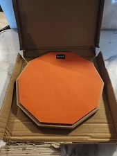 Slint 12" Double Sided Snare Drum Practice Pad / Silent Dumb Drum Pad No Sticks