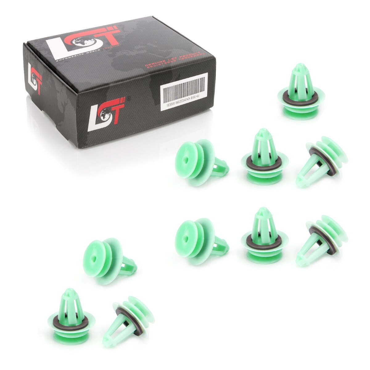 10x Door Panel Fastening Clip for SKODA FABIA OCTAVIA ROOMSTER Ø 9mm