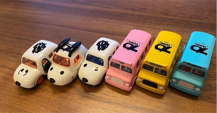 DREAM TOMICA COLLECTION★6種類セット★スヌーピー PEANUTS 70th Anniversary Dream Tomica Collection BOX 6