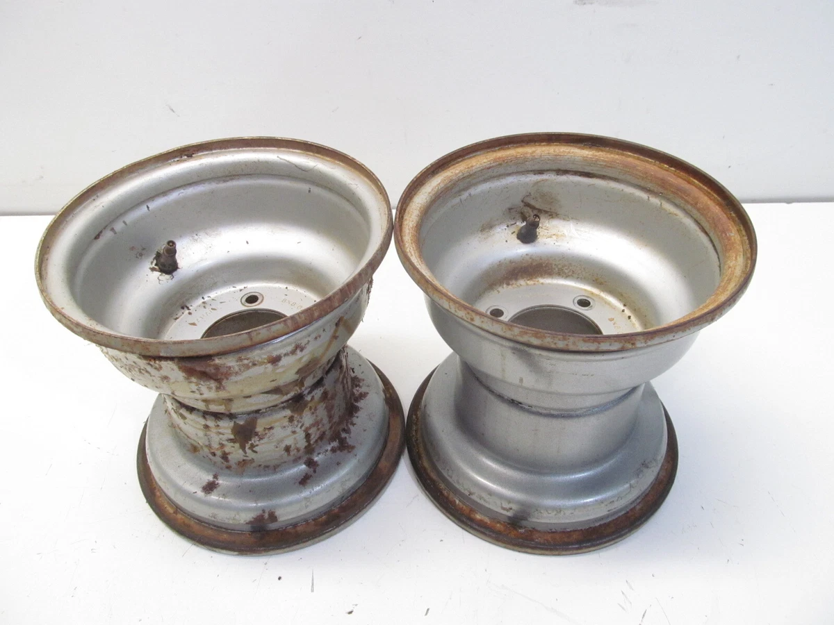 03 Yamaha Blaster 200 2x4 Rear Wheels Rims 9X8 4/115, 55 OFF