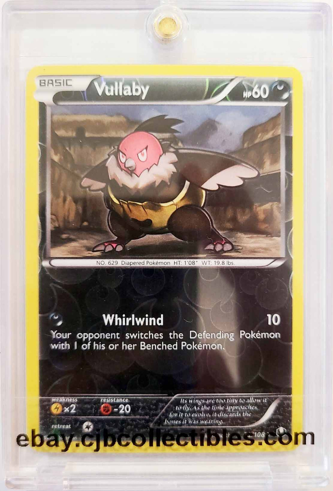 Pokémon VULLABY 73/108 Reverse Holo Dark Explorers - Light Play 🍒