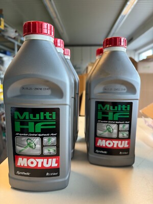5 x 1 Liter Motul 106399 Synthetic All System Hydrauliköl Multi HF