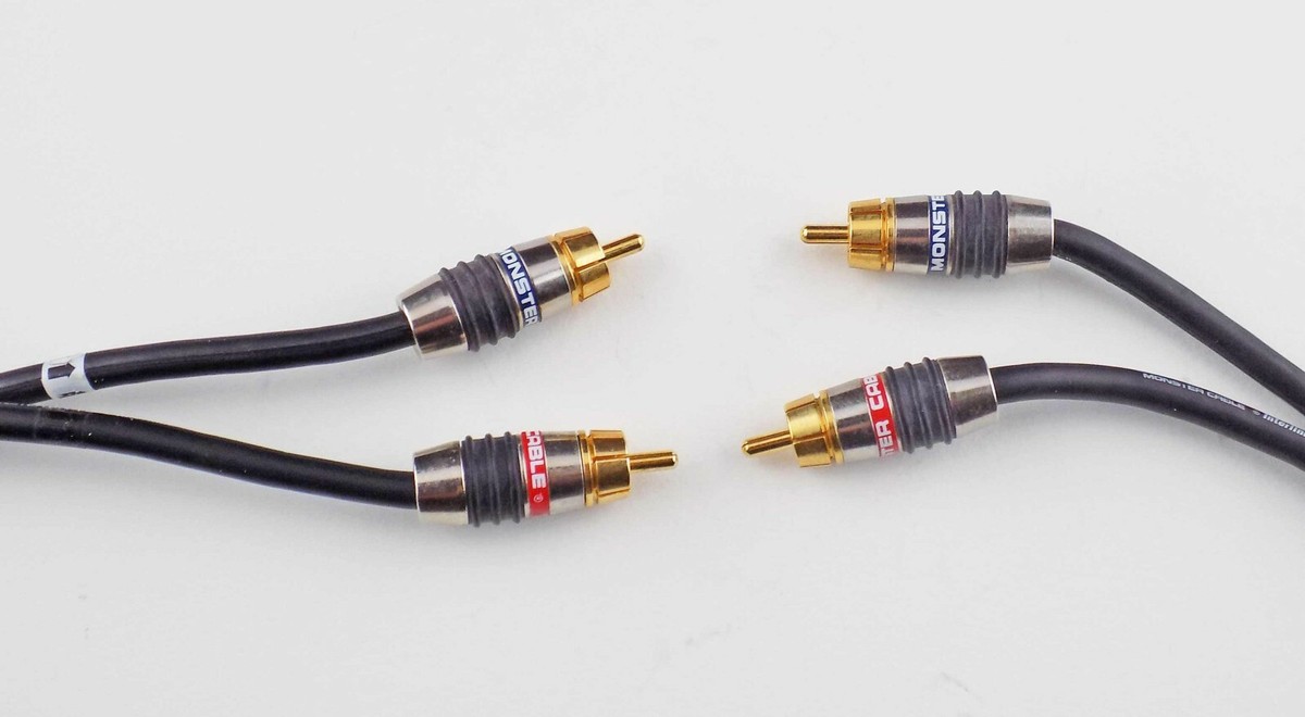 Monster Interlink 250 Stereo RCA Audio Cable CHOOSE Length