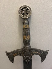 Medieval Templar Knight Crusader 30" Sword