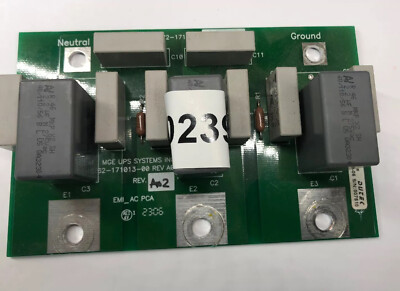 MGE UPS SYSTEMS EMI AC PCA ASSEMBLY MODEL: 72-171013-00 ; 62-171013-00