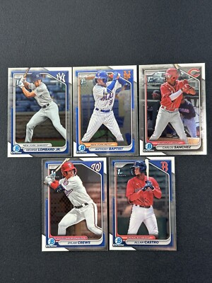 2024 Bowman Baseball Chrome Prospects U-Pick (Complete Your Set) #BCP 1-150