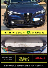 ✨FRONTSPLITTER GEEIGNET FÜR ALFA ROMEO STELVIO GLOSS BLACK RS LOOK✨