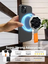 Universal Magnetic Car Phone Mount Silicone Dash Desk Holder Hands Free