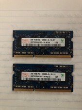 Hynix 4GB Kit 2GB x 2 PC3-10600S SODIMM 1333MHz RAM PC Apple Mac