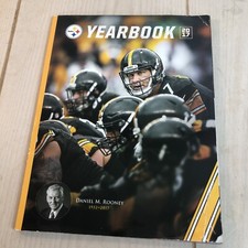 Pittsburgh Steelers Official Team Yearbook 2017 Program NFL Football Dan Rooney