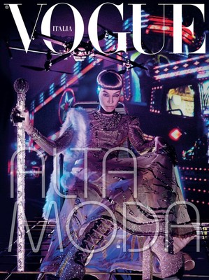 Vogue Magazine ALTA MODA Italia March 2015 | Joan Smalls by Steven