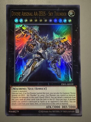 YUGIOH DIVINE ARSENAL AA-ZEUS - SKY THUNDER ASIA ENGLISH ES01