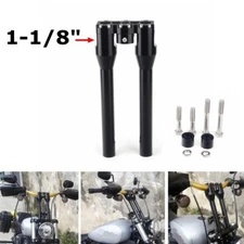 For Harley Softail Street Bob Dyna Club Style 1-1/8" Modular Handlebar Riser Kit