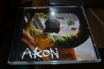 LONELY - AKON BRAND NEW, FACTORY SEALED 2 TRACK U.S. CD SINGLE