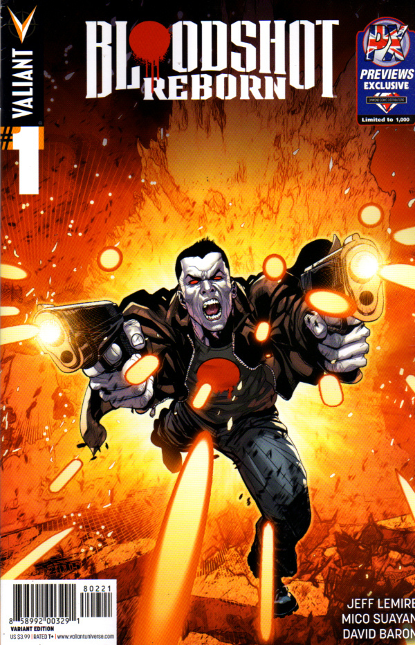 BLOODSHOT Reborn #1 - Back Issue