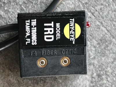 TINY-EYE MODEL TRD TRI-TRONICS TAMPA,FL F4 FIBER OPTIC 