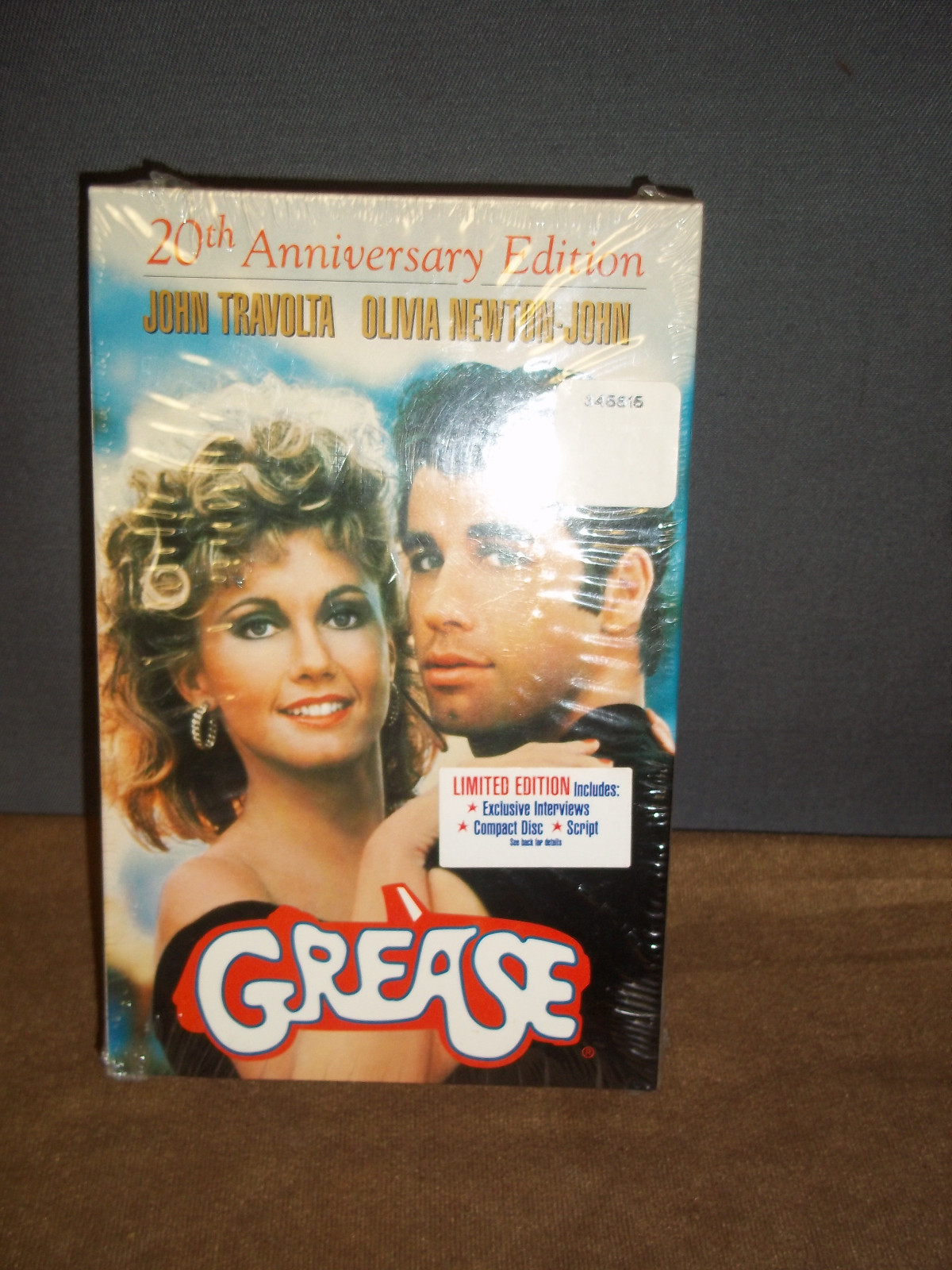 Grease (VHS, 1998) 20th Anniversary Edition PLUS CDSCRIPTINTERVIEWS NEW eBay
