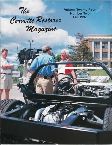 CORVETTE CHIEF ENGINEER DAVE MCLELLAN NCRS THE CORVETTE RESTORER VOL