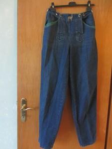 Schneiders Trachtenhose Jeanshose Trachten Hose Tier Motiv Vintage weit