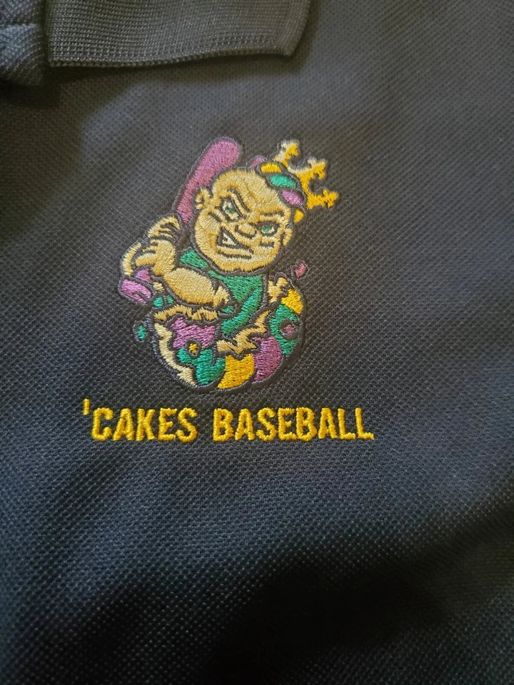 Women's Navy Antigua News Orleans Baby Cakes Polo Shirt Size XL - Image 3 of 4