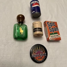 Vtg Spic & Span  Mini Laundromat Box Prop Collectible, Delsey Roll,polo Bot.