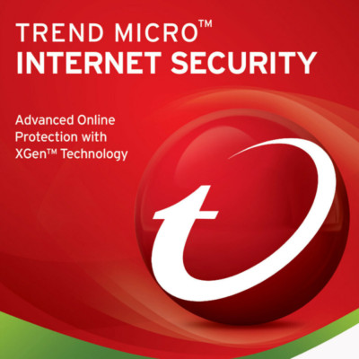 Trend Micro Internet Security 2025 | 1 Jahr 1 PC | Windows | E-Mail 5 Min