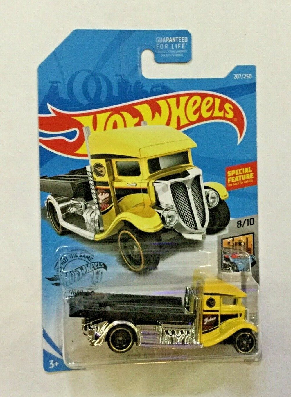 2019 Hot Wheels Treasure Hunt #207 HW Metro 8/10 FAST-BED HAULER 