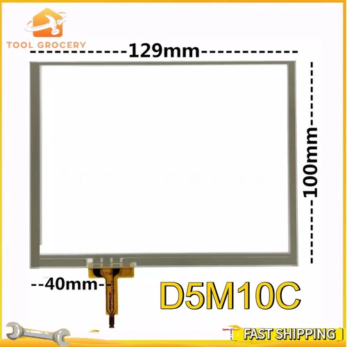 5.6 inch Touch Screen Digitizer D5M10C Touch Panel Glass 129*100mm EMERSON TREX