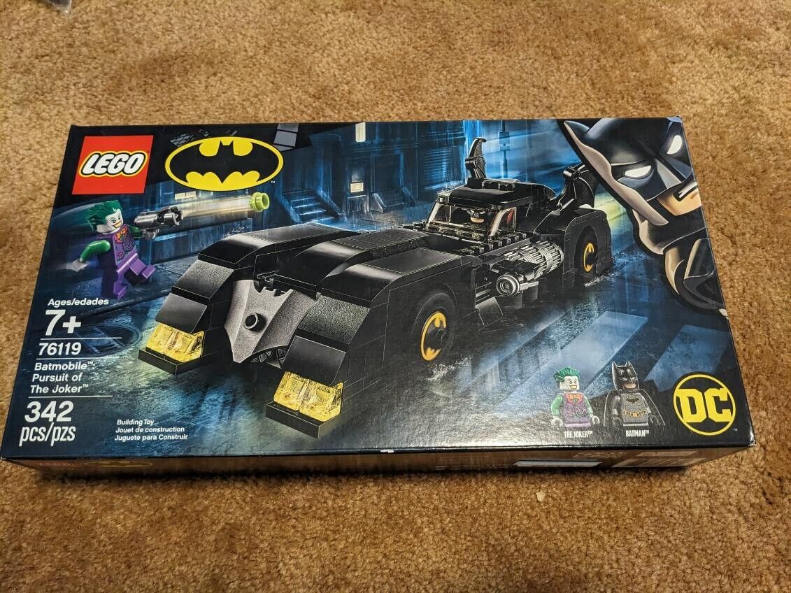 LEGO DC Comics Batmobile: Pursuit of The Joker 76119 Superhero Building Set