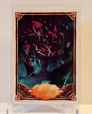 Hazbin Hotel Trading Card - Alastor 03/50 Premium FOIL - 1st