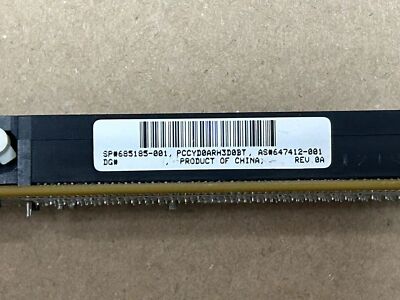 HP DL360E Gen8 G8 PCI-E Riser Card Board SAS 685185-001 647412-001
